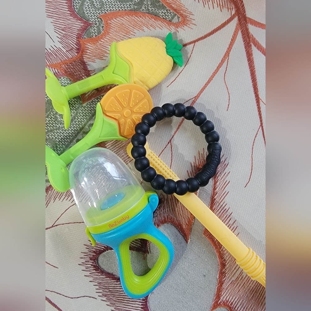 Colorful Baby Teething Toy Set